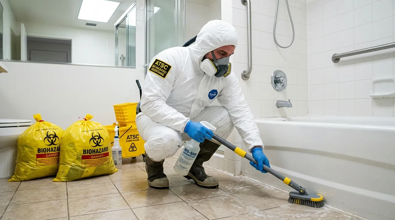 Decontamination equipment deployed for Blood Cleanup in Chandler